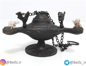 چراغ پیسوز برنجی ۳ شعله