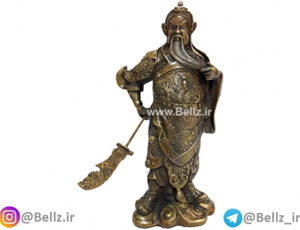 مجسمه پادشاه جنگجو برنزی