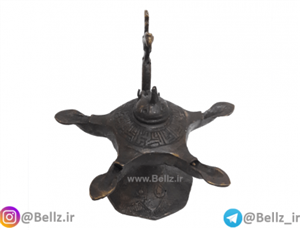 چراغ پیسوز برنجی ۴ شعله