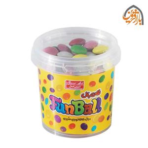 دراژه فان بال شکلاتی با روکش رنگی 100 گرمی