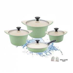 سرویس قابلمه کیپ Keep مدل KCS-125 KEEP-Ceramic Cookware Set 8 Pieces