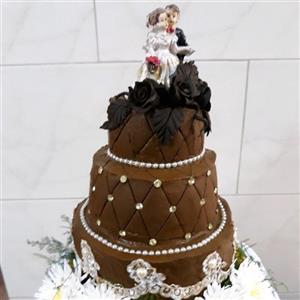 کیک حنا سه طبقه