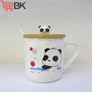 ماگ طرح پاندا سرامیکی سفید