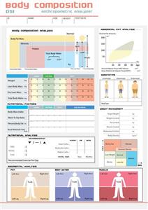 نرم افزار بادی کامپوزیشن دانش سالار ایرانیان BODY COMPOSITION SOFTWARE 