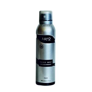 اسپری بدن 200 میل Me2 مدل Silver Scent Me2 Silver Sent Body Spray For Men 200ml