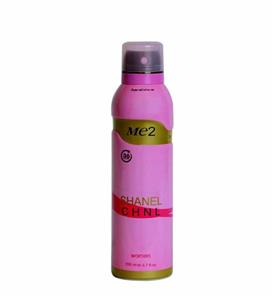 اسپری بدن Me2 مدل Chanc Chanel حجم 200 میل Me2 Shanel Chnl Body Spray For Women 200ml