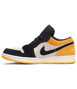 کتانی رانینگ مردانه نایک ایر جردن Air Jordan 1 Low University Gold 