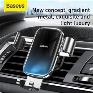 پایه نگهدارنده و هولدر موبایل بیسوس Baseus Glaze Gravity SUYL-LG01 دریچه کولری 
