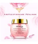 ژل و ماسک صورت روشن و ترمیم کننده منافذ باز پوست گل رز بیوآکوا Bioaqua Rose Hydra Petals Mask