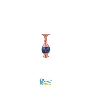 گلدان مس و پرداز مدل صراحی ۱۶ سانتی متر