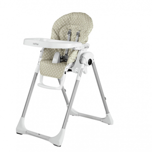 صندلی غذا peg perego مدل Prima Pappa zero3  طرح babydot beige 