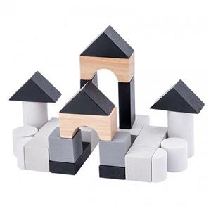 اسباب بازی ساختنی بلوک چوبی خانه سازی مدل 5124 Construction set 5124