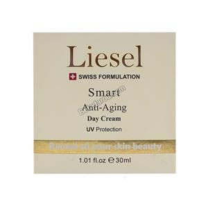 کرم بازسازی کننده و ضد چروک روز لایسل Liesel Smart Anti Aging Day Cream 