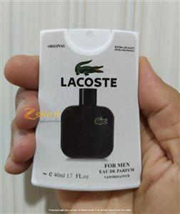 عطر کتابی اصلی مدل LACOSTE EAU DE PARFUME حجم ۴۰ میل 