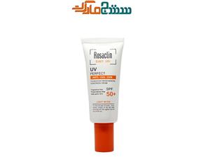 کرم ضد آفتاب رنگی رزاکلین مناسب پوست چرب مدل light beige