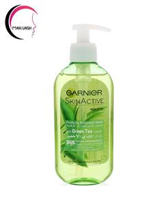 ژل شوینده پوست چرب عصاره چای سبز بوتانیکال گارنیه 200 میل Garnier Botanical Gel Wash With Green Tea Leaves ml 