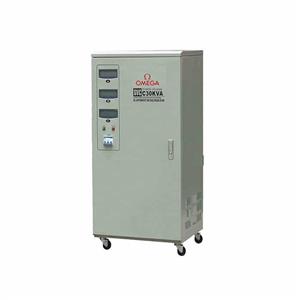 استابلایزر امگا 30KVA مدل OMG-33-30K سه فاز سروو موتوری 