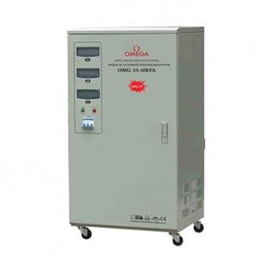 استابلایزر امگا 50KVA مدل OMG-33-50K سه فاز سروو موتوری 