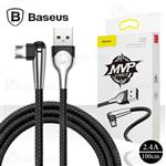 کابل میکرو یو اس بی بیسوس Baseus sharp-bird cable CAMMVP-E01 توان 2.4 آمپر