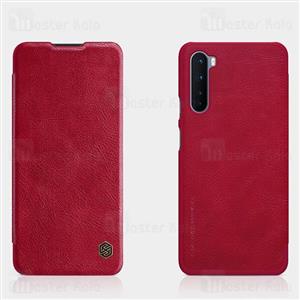 کیف چرمی نیلکین وان پلاس OnePlus Nord Nillkin Qin Leather Case 