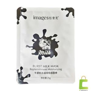 ماسک صورت ایمیجز مدل شیر وزن 25 گرم Images Burst Milk Moisturizing Mask 25gr 