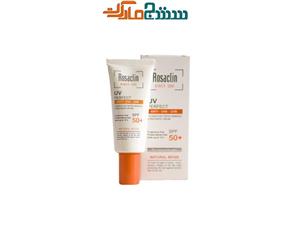 کرم ضد آفتاب رنگی رزاکلین مناسب پوست نرمال تا خشک مدل natural beige Rosaclin Spf50 Natural Beige