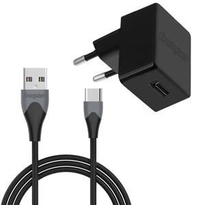 شارژر دیواری انرجایزر مدل AC1Q3EUUC23 به همراه کابل تبدیل USB-C 