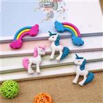 پاک کن طرح یونیکورن و رنگین کمان Unicorn & Rainbow Eraser