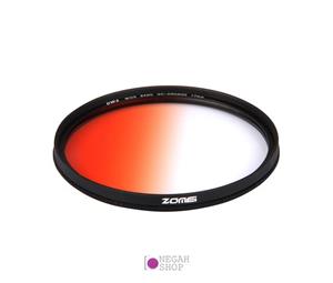 فیلتر رنگی تدریجی نارنجی Zomei Ultra Slim GC-Orange Gradient 