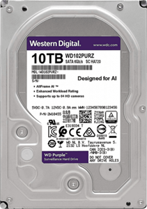 هارد اینترنال 10 ترابایت WD مدل SURVEILLANCE PURPLE WD102PURZ