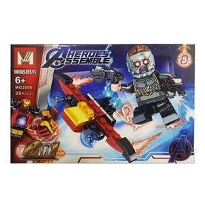 ساختنی ام دبلیو مدل Star-Lord از سری Heroes Assemble MG2006