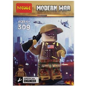 لگو Decool مدل American Engineer کد ۳۰۹ از سری Modern War