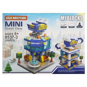 لگو Lele Brother مدل Wormart از سری Mini Street View 8in1 کد ۳ ۸۵۳۷ 8537 Lego 