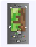 اسکین برچسب برای XBOX ONE S طرح باندل Minecraft