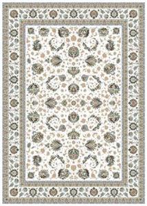 فرش ماشینی ۱۲۰۰ شانه انا طرح پدیده کرم ۲