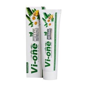 خمیر دندان گیاهی وی وان 80 گرم Vi One Natural Herbal Toothpaste 130ml 