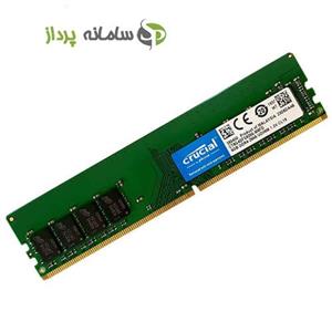 رم دسکتاپ crucial ظرفیت 8GB گیگابایت DDR4 MHZ2666