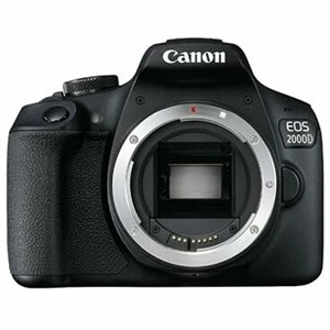دوربین عکاسی DSLR کانن مشکی. مدل EOS 2000D