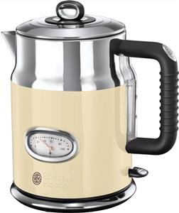 کتری برقی راسل هابز انگلستان Russell Hobbs Retro Ribbon 216-70 1,7 Ltr. creme