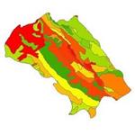 نقشه ی زمین شناسی شهرستان طارم
