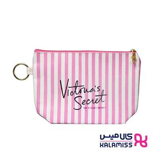 کیف لوازم آرایش فانتزی طرح Victoria’s Secret مات