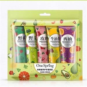 ست 5 عددی کرم مرطوب کننده دست و صورت وان اسپرینگ One Spring Hand Cream 95,000