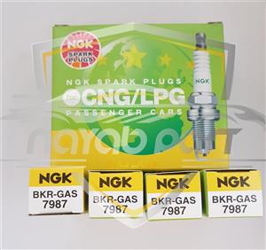 شمع NGK دو گانه سوز ( 4 عددی ) CNG/LPG 
