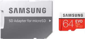 مموری کارت 64 گیگابایت Samsung مدل  EVO PLUS Samsung Evo Plus 64GB U3 Class 10 m