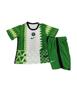 پیراهن شورت بچه گانه اول تیم ملی نیجریه Nigeria home kit soccer children 1st football shirt 2020-2021