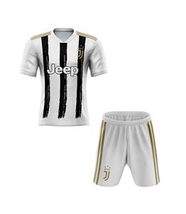 پیراهن شورت بچه گانه اول تیم یوونتوس Juventus Home Kids kit soccer children football shirt 2020-2021 