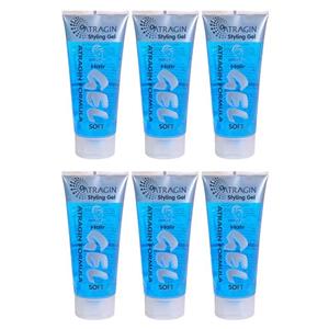 ژل مو عطر آگین مدل Soft حجم ۲۰۰ میلی لیتر مجموعه ۶ عددی