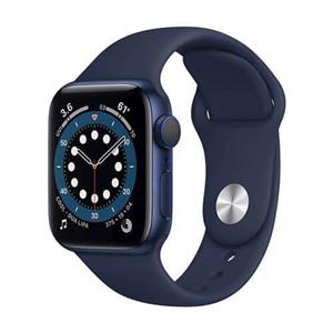 ساعت هوشمند اپل واچ سری 6 مدل 40 میلی متری با بند آبی و بدنه آلومینیومی آبی Apple Watch Series 6 40mm Blue  Aluminum Case with Blue Sport Band