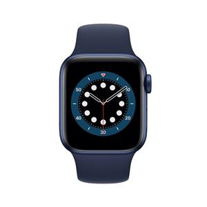 ساعت هوشمند اپل واچ سری 6 مدل 40 میلی متری با بند آبی و بدنه آلومینیومی آبی Apple Watch Series 6 40mm Blue  Aluminum Case with Blue Sport Band