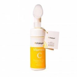 فوم شستشو صورت ویتامین سی ویتالیر 150میل Vitalayer Vitamin C Foaming Face Wash 150ml 